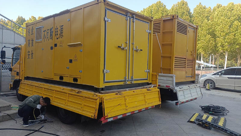 余姚柴油发电机组和UPS电源配合使用时的注意事项